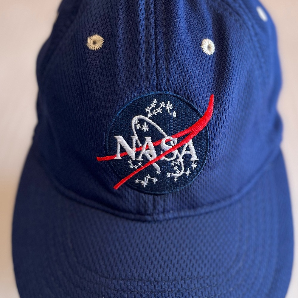 Vintage NASA Blue Baseball Cap